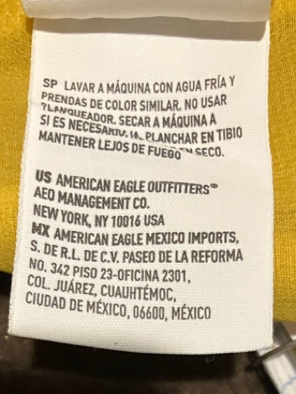 American Eagle Outfitters Yellow Paperbag Waist Tie-Front Shorts - Picture 10 of 13